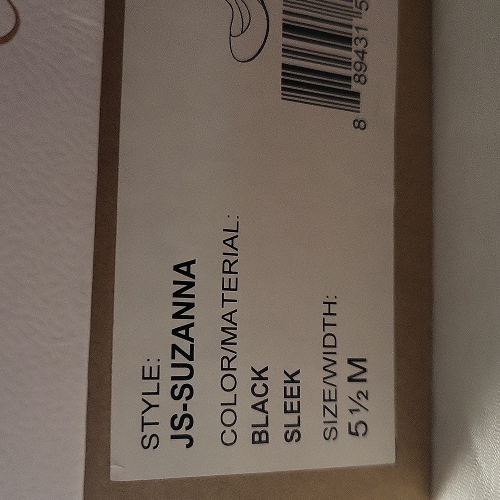 Jessica Simpson Black Heels Comfortable, Size 5.5 - Picture 10 of 10